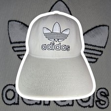 Vintage Adidas White Baseball Cap