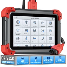 XTOOL D7 V2.0 Diagnostic Tool Bi-Directional OBD2 Scanner Key Programmer OE-Scan