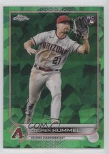 2022 Topps Chrome Update Sapphire Edition Green 8/75 Cooper Hummel #US314 0c2