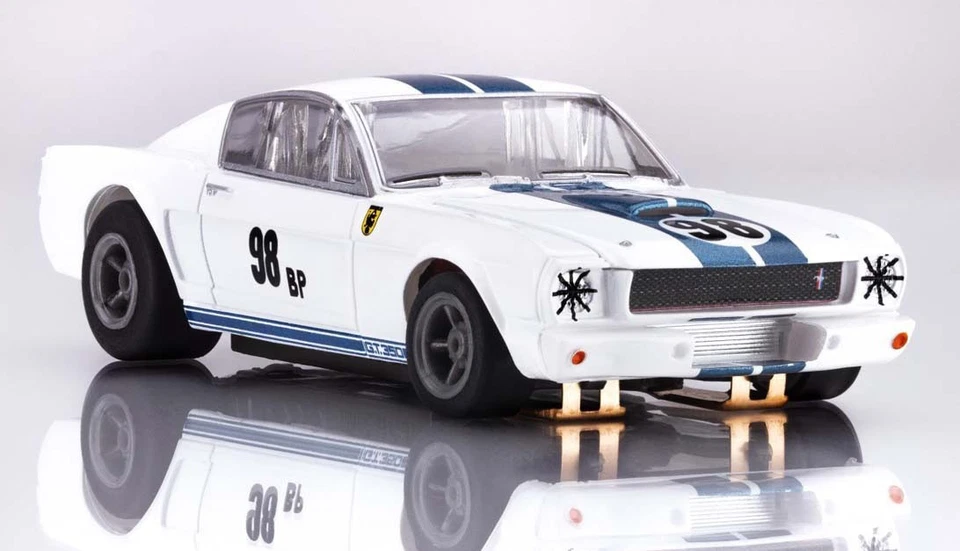Coche Ranura AFX Mega G+ Ken Miles Shelby GT350R Mustang B Producción #98 HO #22125 Foto 3 de 4