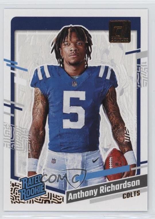 2023 Panini Donruss Rated Rookie Portrait Anthony Richardson #2 12d4
