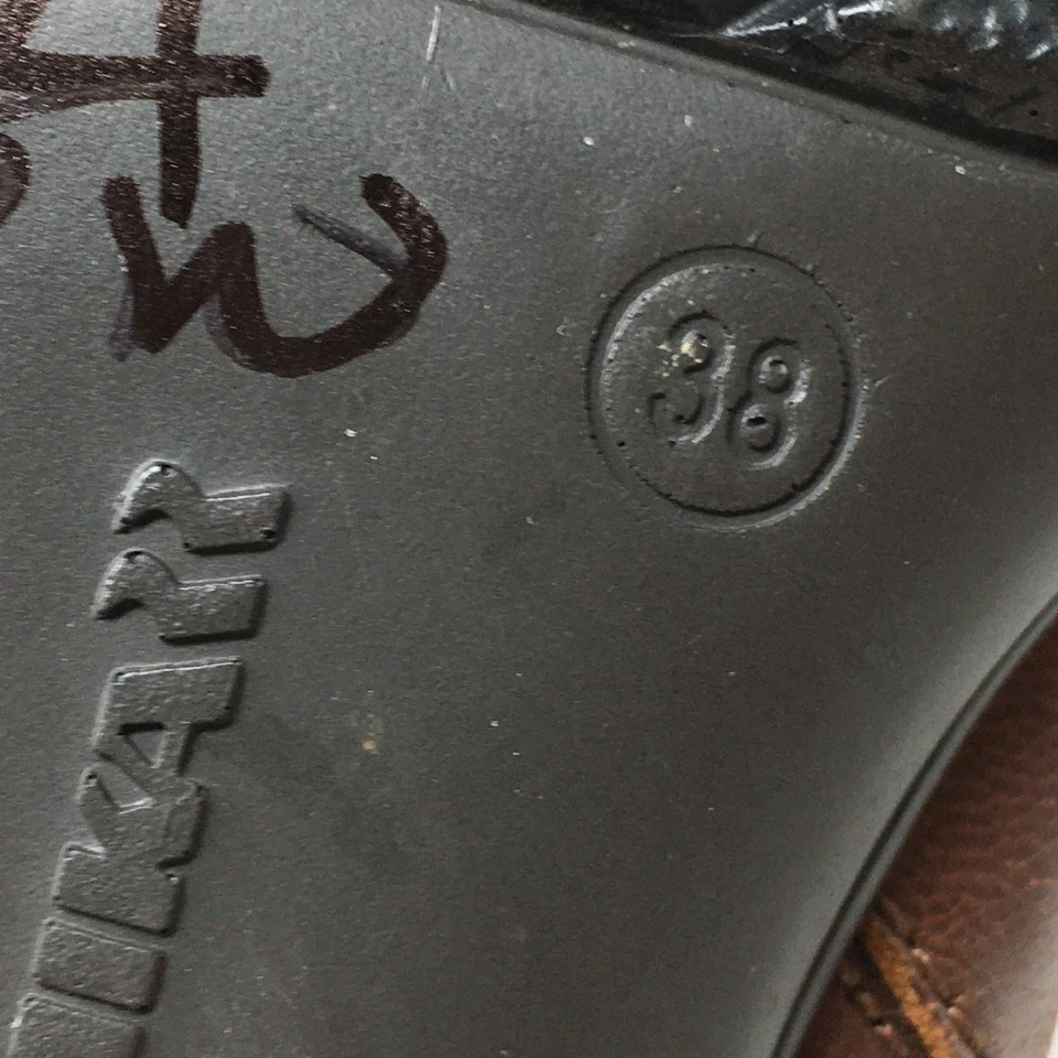 Romika Maddy Botines Botines Zapatos Mujer Talla 7-7.5 EE. UU. 38 UE Cuero Marrón Foto 2 de 4