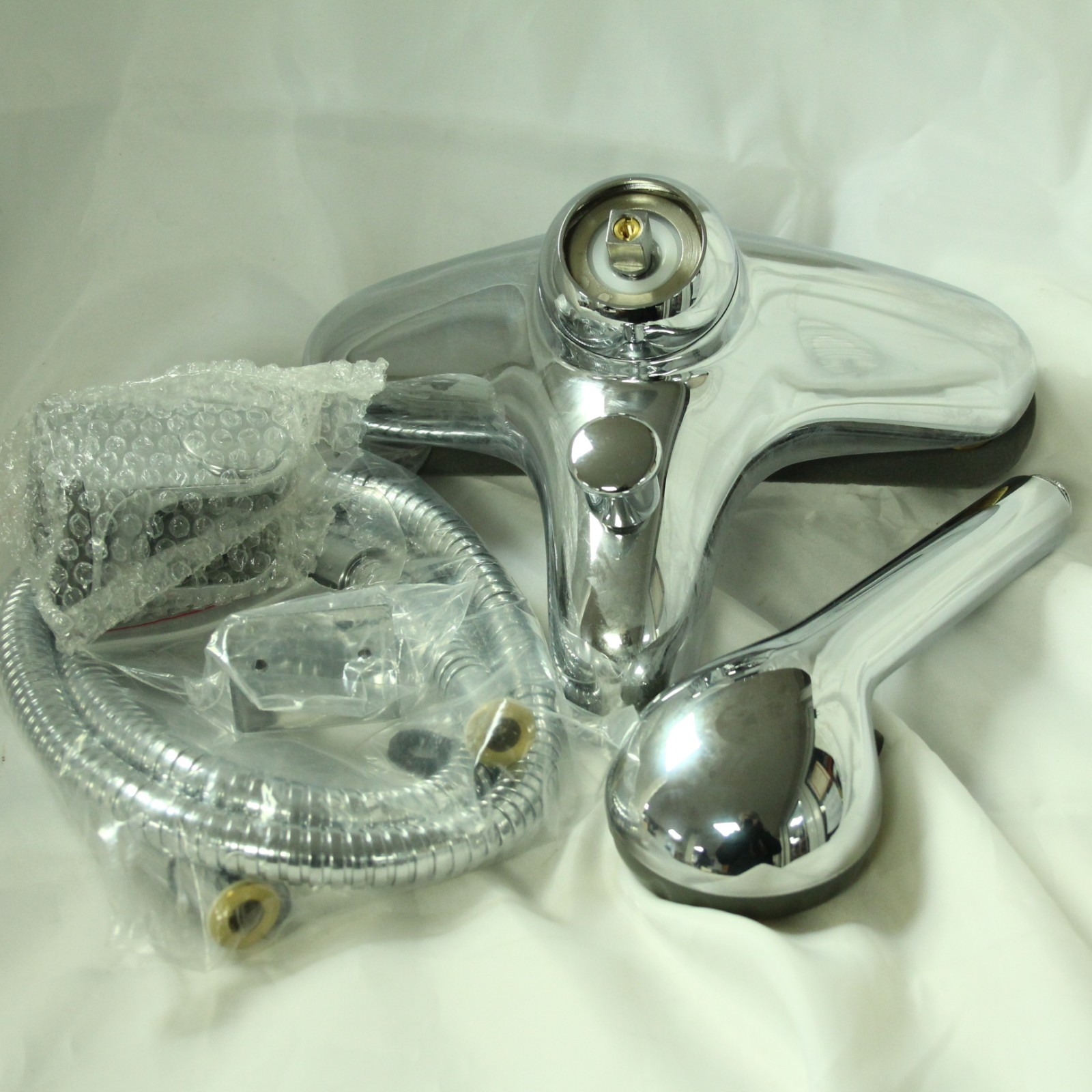 Roca Monojet Single Lever Bath Shower Mixer Chrome - NEW OTHER (MISSING LEVER)
