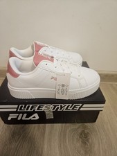 Fila Panache Kids Sneakers White Pink Size 35 - New