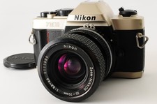 Exc 5 Nikon FM10 35mm SLR Film Camera w/ 35-70 mm lens From JAPAN