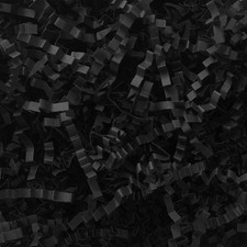 1LB Crinkle Cut Paper Shred Filler For Gift Box Bag Basket Holidays Black