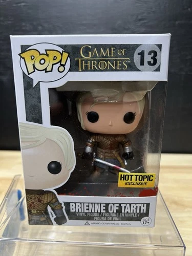 Funko Pop Game of Thrones #13 Bloody Brienne of Tarth Hot Topic Authentic