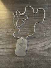 Operation Cameleon Quebec Tv Series Promo Dog Tag Necklace