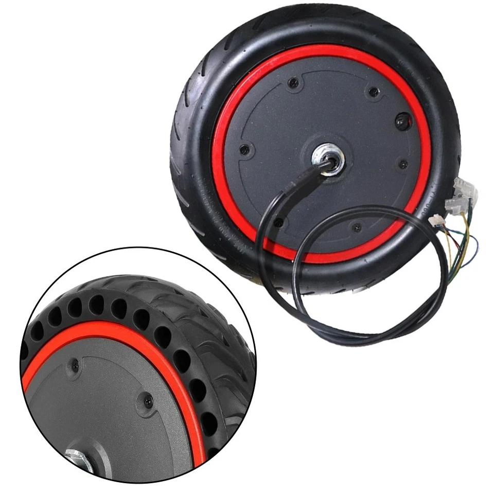 Moteur trottinette électrique 36V 350W avec jante rouge 85 pouces pour les dép - Photo 4/4