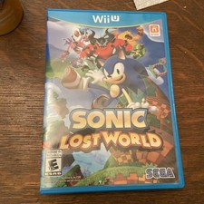 Sonic Lost World (Nintendo Wii U, 2013) COMPLETE CIB Excellent Condition.