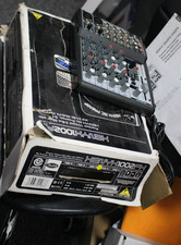 Behringer XENYX1002FX 10-Input 2-Bus Mixing Desk with Effects.VGC.fully Working