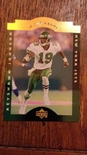 Upper Deck 1996 Collector's Choice A Cut Above Keyshawn Johnson #7/10 Jets