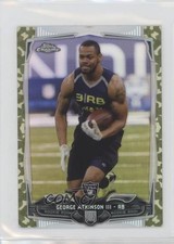 2014 Topps Chrome Mini Camo Refractor 53/99 George Atkinson III #148 0a3