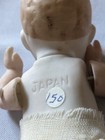 5" Bisque Baby, Dressed in diaper, Japan stamped, Jointed arms and legs — photo 3