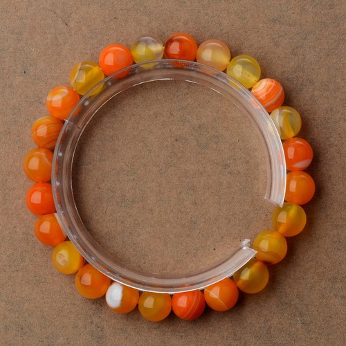 8mm Handmade Mixed Natural Gemstone Round Beads Stretchy Bracelet Healing Reiki - Picture 63 of 195
