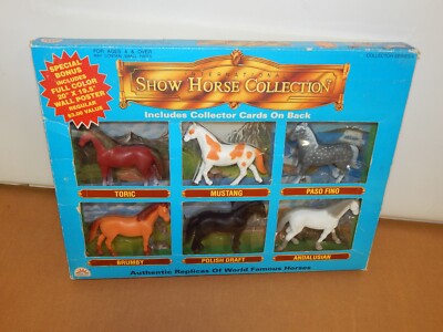 Vtg International Show Horse Collection Collector Series II Funrise Figure Set