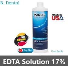 Dental EDTA Solution 17% with Surface Modifiers For Root Canal 17oz/Pk Mark3