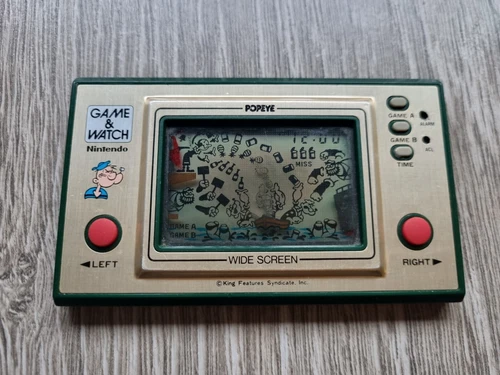 Nintendo Game & Watch Game - POPEYE - 09719814 ***INCLUDES 2 NEW BATTERIES***