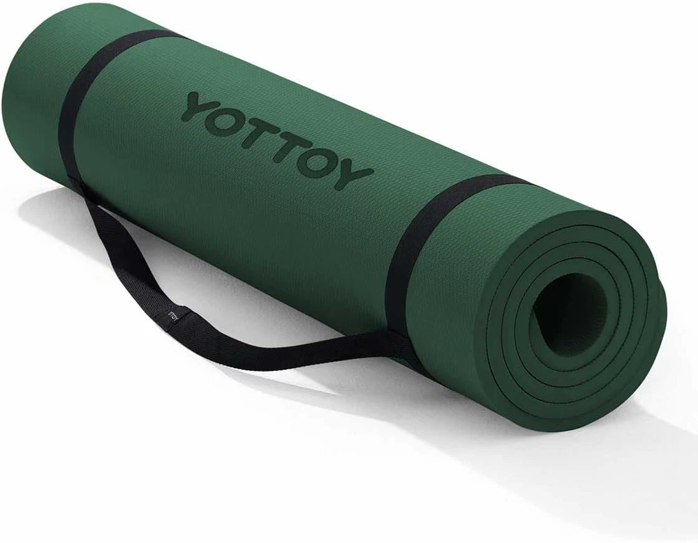 Extra Thick 1/2 Inch Non-Slip TPE Yoga Exercise Mat Professional