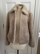 Gant Shearling Jacket Size M/10 Vgc