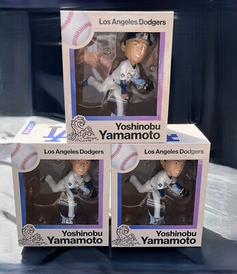 Group of 4 pieces ) Yoshinobu Yamamoto 2024 Los Angeles Dodgers