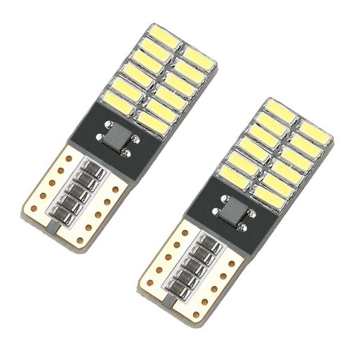 Pack De 2 Ampoules LED W5W Canbus - Blanc 6000K Pour Feux De Position Fiat Doblo - Neuf