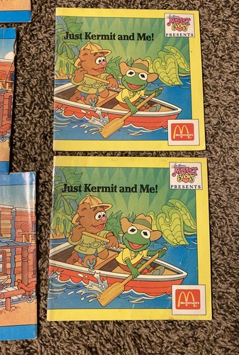 Lot Of 7 McDonald’s Burger King Books Muppets Timbuctoo Kermit Gimme Gulch VTG - Picture 8 of 12