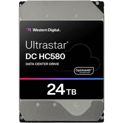24TB Western Digital WD ULTRASTAR DH HC 580 3,5'' interne Festplatte 7200 RPM SAT