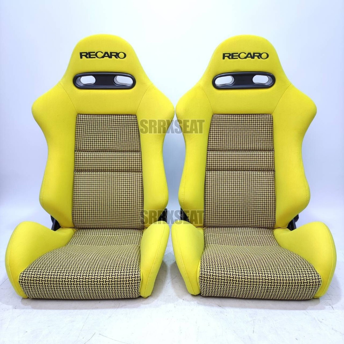 ricercare様 Authentic Recaro SR4 Yellow Wildcat Racing Seat | Faux Leather