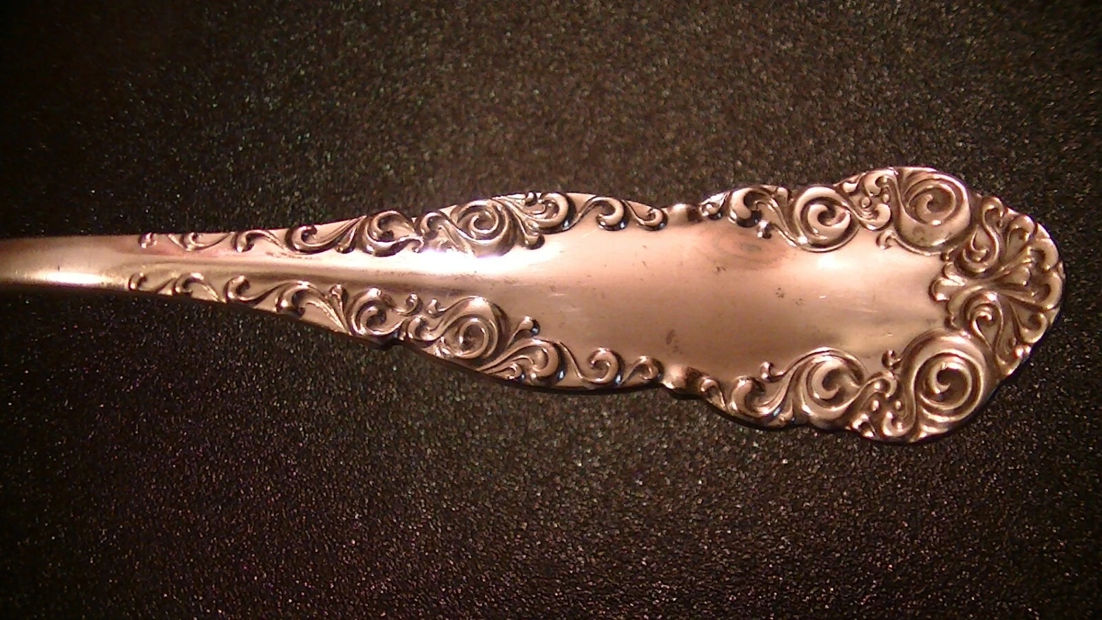 PRISCILLA 1907 SILVERPLATE SOUP LADLE WILLIAMS BROTHERS AMERICAN STERLING COMPAN