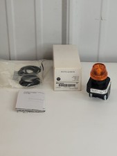 Allen Bradley 800H-QRH2A 30mm Pilot Light Ser H Amber LED 12-130V AC/DC NEW c13