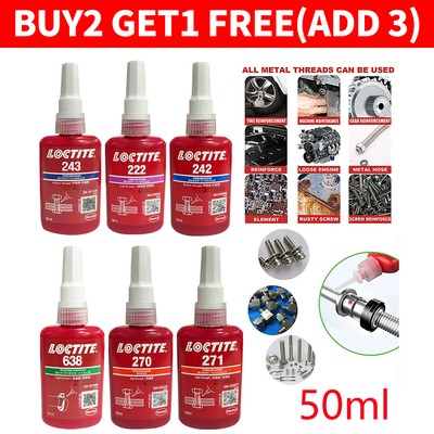 243 242 271 270 271 638 Schraubensicherung 50ml Threadlocker Adhesive Glue