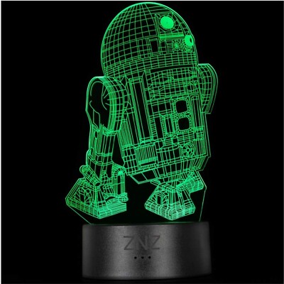 LED Illusionsnachtlicht - Farbwechsel 3D Acryl Lampe mit Smart Touch Technologie