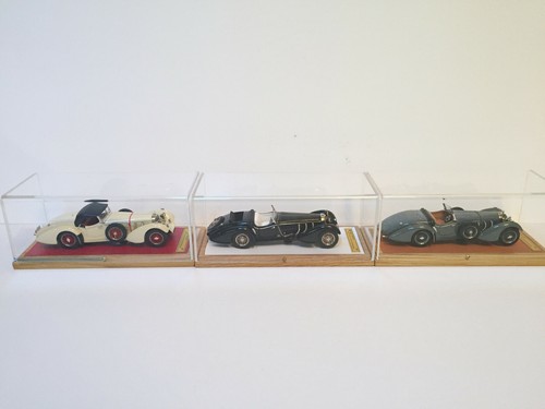 1/43 Set of 3 models 1930 Mercedes Benz SS Roadster Erdmann & Rossi Handmade EMC - Picture 7 of 12