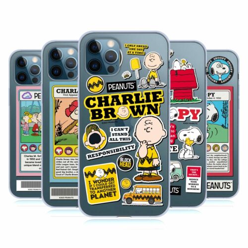OFFICIAL PEANUTS TRENDS SOFT GEL CASE FOR APPLE iPHONE PHONES - Picture 1 of 12