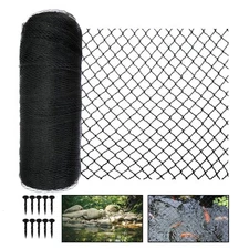 Pond Netting for Leaves Pond Cover Net Protects Koi Fish from Bird Cat Predator