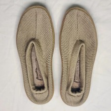 Arcopedico Women Shoe Sec Size 6M EUR 37 Beige Knit Flats Slip On Pre Owned qz