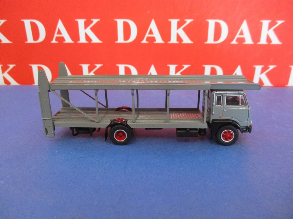 1/87 Modellino Camion Truck Fiat 640 Bisarca Grigia Nera by Brekina - Immagine 4 di 4
