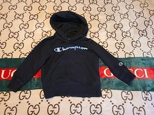 Boys Champion Black Hoodie Size 4