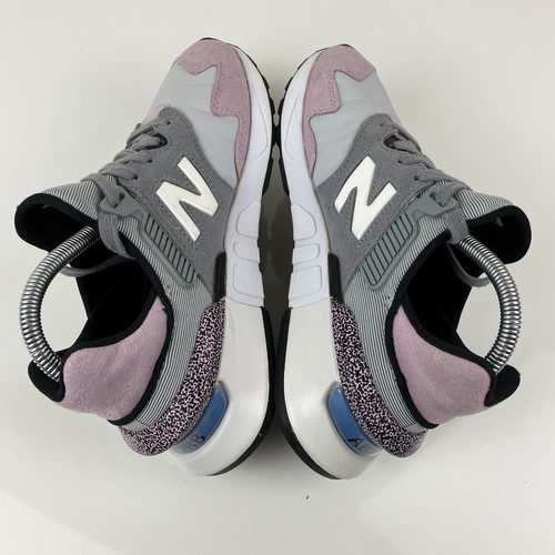 Scarpe da ginnastica New Balance Donna Taglia 7.0 B 997 Sport Acciaio Cristallo Rosa - Foto 6 di 10