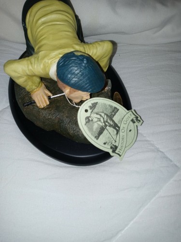 1995 Historia del golf, figura de golfista de Avery Creation, con etiqueta, EVC, rara - Imagen 5 de 7