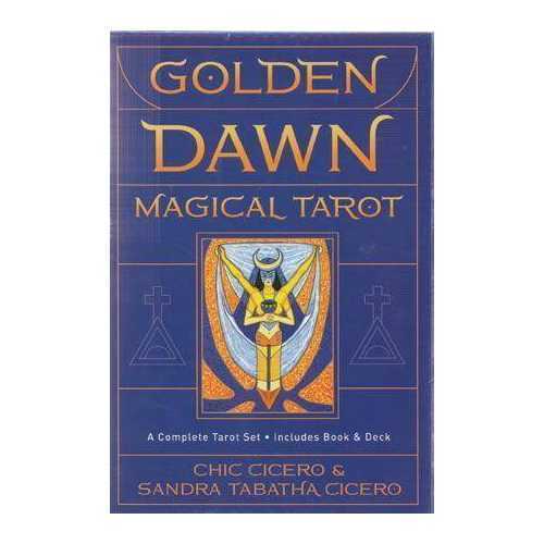 Golden Dawn Magical Tarot Cards Deck Book Set Chic Cicero Esoteric Llewellyn Golden Dawn Magical Tarot Cards Deck Book Set Chic Cicero Esoteric Llewellyn