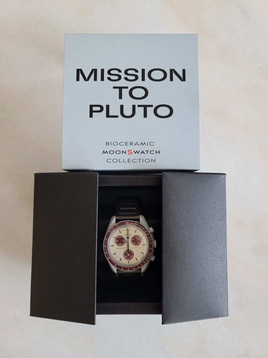 BRAND NEW | Swatch X Omega Bioceramic MoonSwatch: Mission to Pluto  (SO33M101)