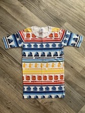 Hanna Andersson Star Wars 150cm us 12 Short Sleeve Shirt Red Yellow Blue Pajamas