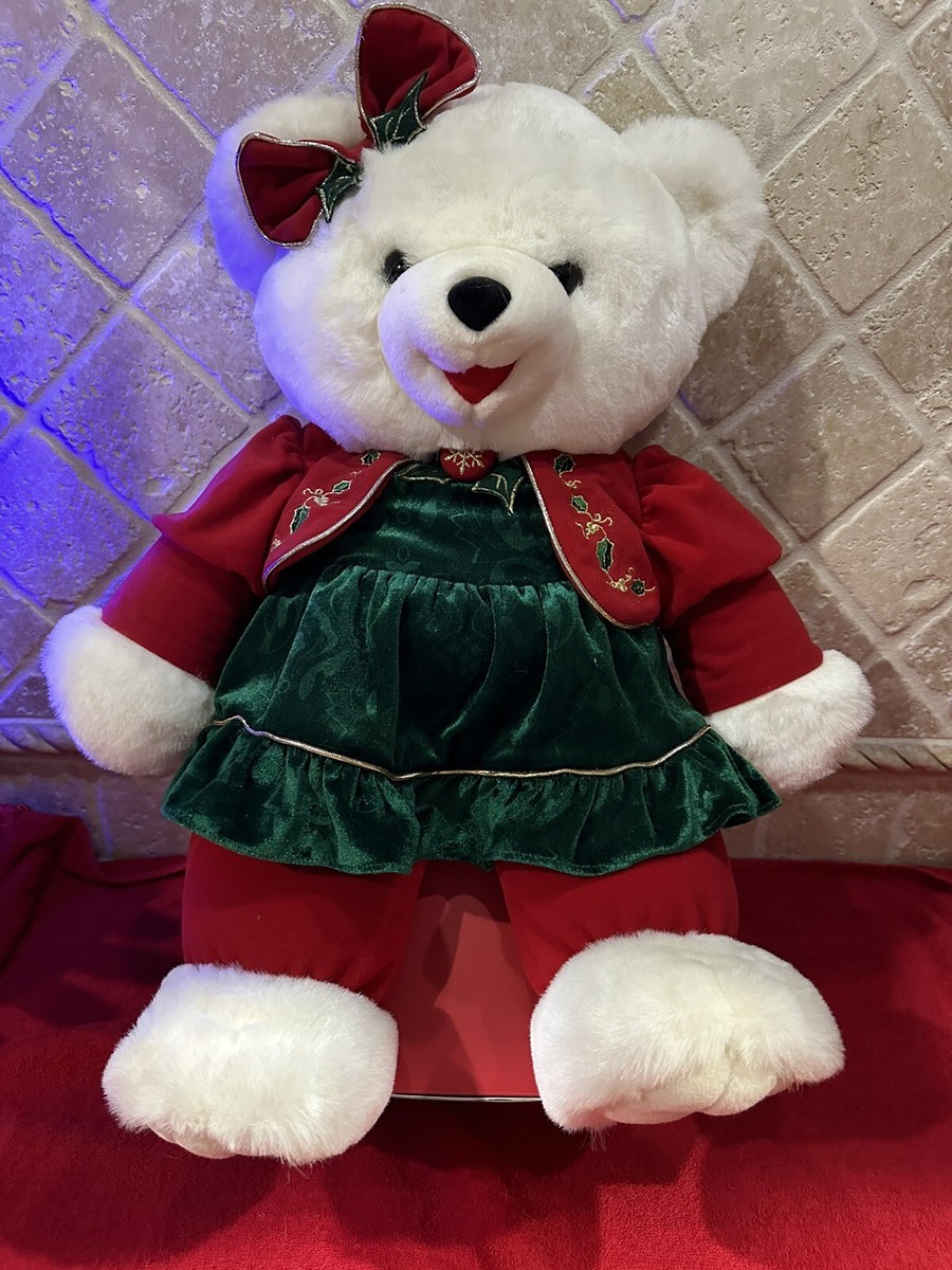 Snowflake Teddy 2001 Holiday Bear 24
