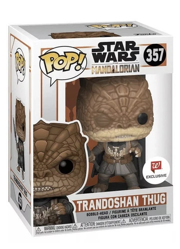 Funko Pop! Star Wars: The Mandalorian 357 Trandoshan Thug Walgreens Exclusive