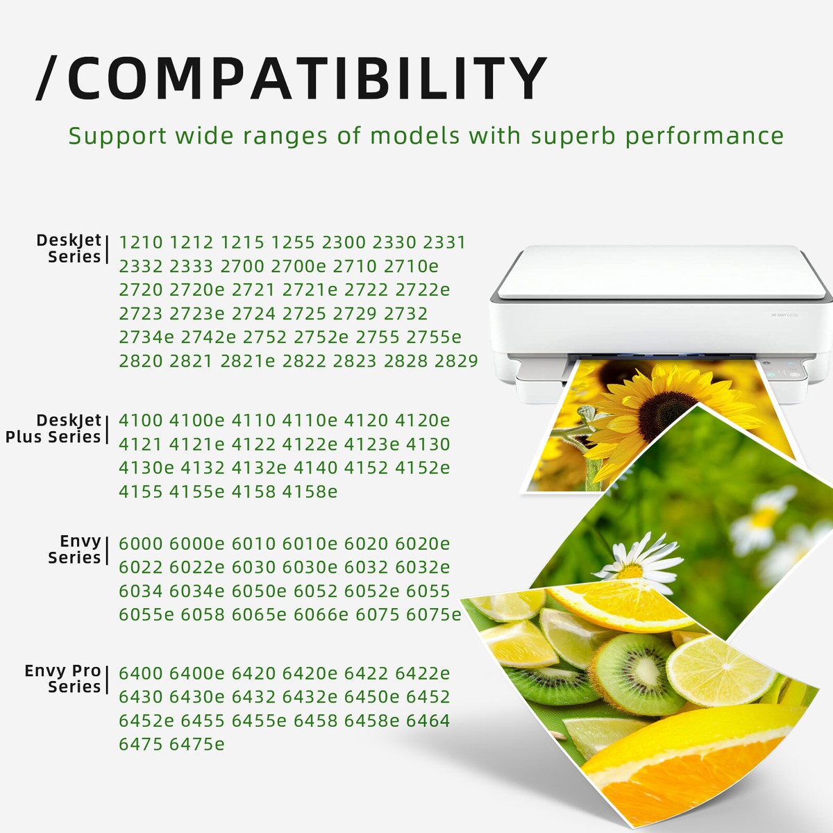 Smart Ink Remanufactured Cartridges For HP 67XL - Black & Tri-Color Combo Pack For DeskJet & ENVY Printers