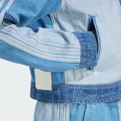 アウターその他 adidas originals Kseniaschnaider Denim Patchwork Track Top ADIDAS Originals KSENIASCHNAIDER Denim Patchwork Track Top