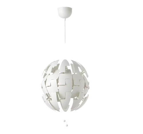 New IKEA SKYMNINGEN White Pendant Lamp 105.283.60 | eBay