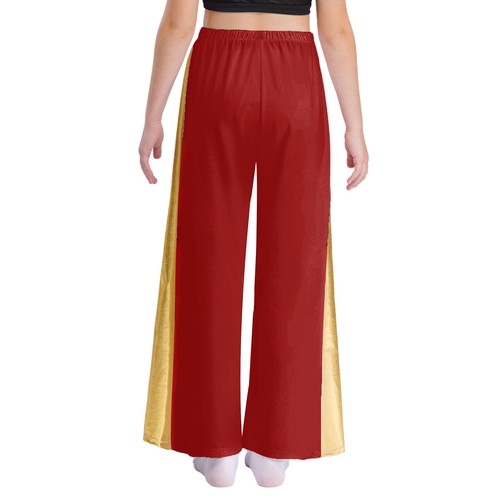 Kids Girls Dancewear Yoga Pants Ceremony Trousers Liturgical Celebration Dance - Picture 29 of 63